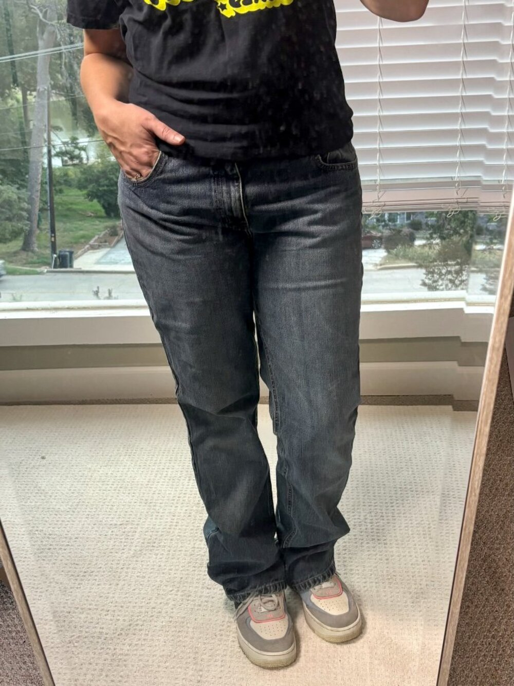 Vintage Y2K Hydraulic Mid-Rise Bootcut Jeans – Size 11/12